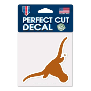 Wincraft Texas Longhorns 4"x4" Perfect Cut Decal