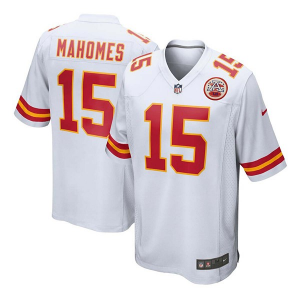Kansas City Chiefs Patrick Mahomes #15 Nike Game Kids' Jersey Small White