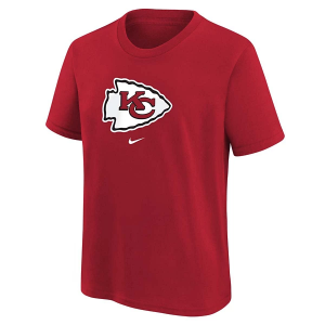 Kids' Kansas City Chiefs Nike Team Logo T-Shirt 7 Red