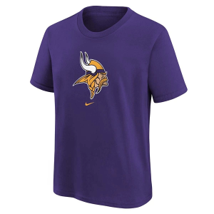 Kids' Minnesota Vikings Nike Logo T-Shirt 5/6Y Purple