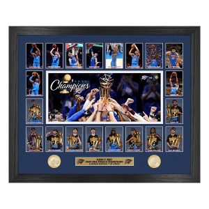 Highland Mint Oklahoma City Thunder 2025 NBA Champions Memorable Moments Bronze Coin Photo Mint