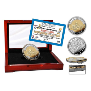 Highland Mint Oklahoma City Thunder 2025 NBA Champions 2-Tone Coin