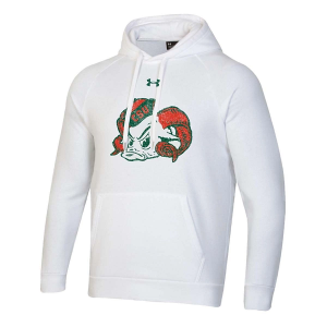 Colorado State Rams Under Armour Hoodie Medium White