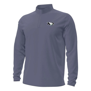 North Dakota Fighting Hawks Under Armour Marshawn 1/4 Zip Medium Grey Heather