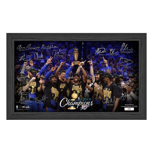 Highland Mint Oklahoma City Thunder 2025 NBA Champions Signature Celebration Frame