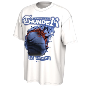 Nike Oklahoma City Thunder 2025 NBA Champions Celebration Parade T-Shirt