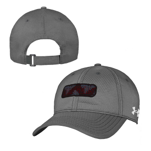 Wisconsin Badgers Under Armour Zone Adjustable Hat One Size Graphite