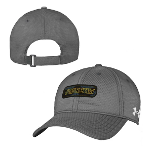 Iowa Hawkeyes Under Armour Zone Adjustable Hat One Size Graphite