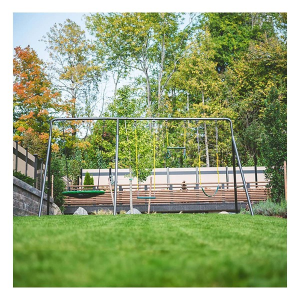 gobaplay TitanMax Swing Set with Saucer Swing