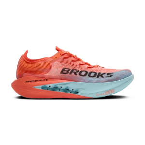 Women's Brooks Hyperion Elite 5 Running Shoes 8.5 Wide Pink/Clay/Blue
