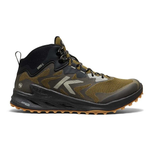 Men's KEEN Zionic NXT Mid Waterproof Hiking Boots Outdoor 9 Matini Olive/Lemon Curry