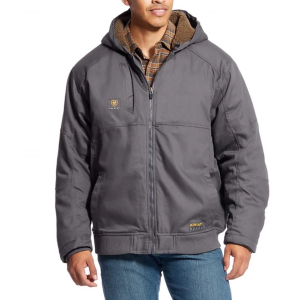 Men's Ariat Rebar DuraCanvas Jacket 3XLarge Gray