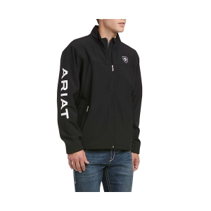 Men's Ariat New Team Softshell Jacket Small Black