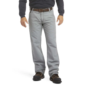 Men's Ariat FR M4 Relaxed Workhorse Bootcut Work Utility Pants 30 Medium Grey