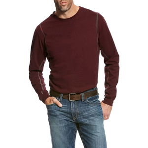 Men's Ariat AC Long Sleeve T-Shirt XLarge Malbec