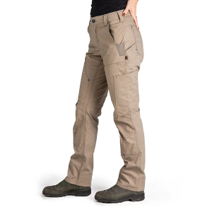 Women's Dovetail Workwear Britt X Ultra Light Work Utility Pants 6 Flax Ripstop