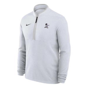 Kansas State Wildcats Nike Football Willie 1/4 Zip XLarge White