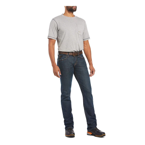 Men's Ariat Rebar M7 DuraEdge Stackable Slim Fit Straight Jeans Bodie 32 34