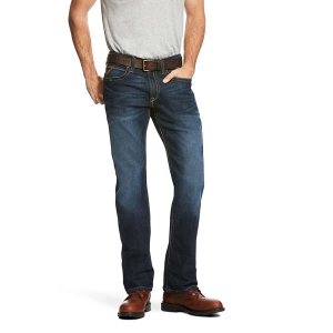 Men's Ariat Rebar M4 DuraEdge Bootcut Jeans Maritime 36 32