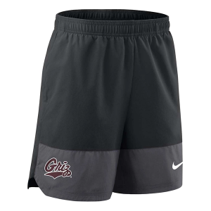 Montana Grizzlies Nike DriFit Woven Shorts Large Black