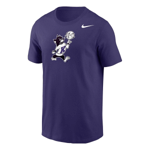 Kansas State Wildcats Nike Basketball Willie T-Shirt Medium Purple