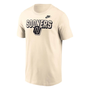 Oklahoma Sooners Nike Vault Fashion T-Shirt 2XLarge Natural