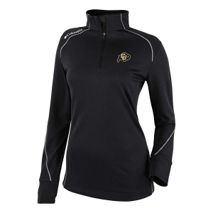 Colorado Buffaloes Columbia Women's Shotgun 2.0 1/4 Zip 2XLarge Black