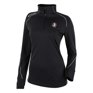 Florida State Seminoles Columbia Women's Shotgun 2.0 1/4 Zip Large Black