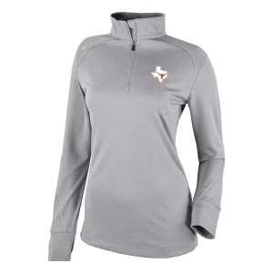 Texas Longhorns Columbia Women's Shotgun 2.0 Alternate Logo 1/4 Zip 2XLarge Cool Grey