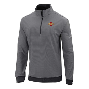 Iowa State Cyclones Columbia Even Lie Pullover Decorated 1/4 Zip 2XLarge Black