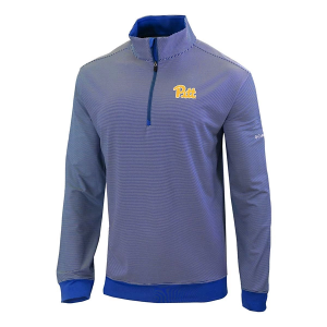 Pittsburgh Panthers Columbia Even Lie 1/4 Zip XLarge Azul
