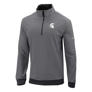 Michigan State Spartans Columbia Even Lie 1/4 Zip 2XLarge Black