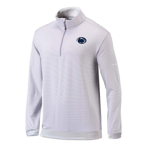 Penn State Nittany Lions Columbia Even Lie 1/4 Zip Small Cool Grey