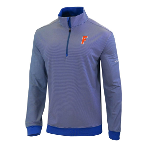 Florida Gators Columbia Even Lie Pullover 1/4 Zip Medium Azul