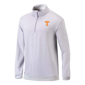 Tennessee Volunteers Columbia Even Lie 1/4 Zip Small Cool Grey