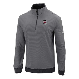 South Carolina Gamecocks Columbia Even Lie 1/4 Zip Medium Black