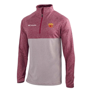 Iowa State Cyclones Columbia Rockin' It Alternate Logo 1/4 Zip Large Beet