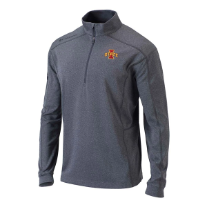 Iowa State Cyclones Columbia Shotgun 1/4 Zip XLarge Heather Forged Iron