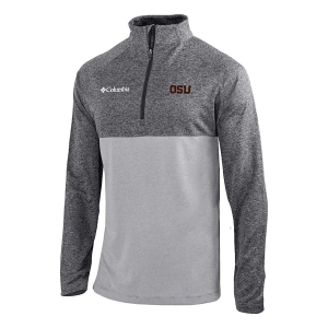 Oregon State Beavers Columbia Rockin' It Alternate Logo 1/4 Zip Medium City Grey