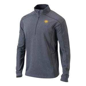 Pittsburgh Panthers Columbia Shotgun Alternate Logo 1/4 Zip Small Heather Forged Iron