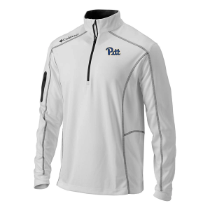 Pittsburgh Panthers Columbia Shotgun 1/4 Zip Small White