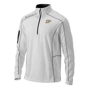 Purdue Boilermakers Columbia Shotgun 1/4 Zip XLarge White