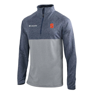 Syracuse Orange Columbia Rockin' It Pullover 1/4 Zip Large Collegiate Navy