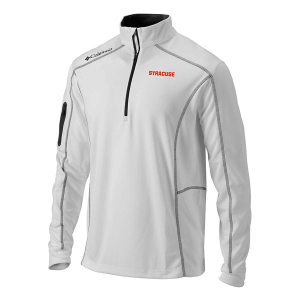 Syracuse Orange Columbia Shotgun Alternate Logo 1/4 Zip XLarge White