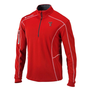 Texas Tech Red Raiders Columbia Shotgun 1/4 Zip 2XLarge Intense Red