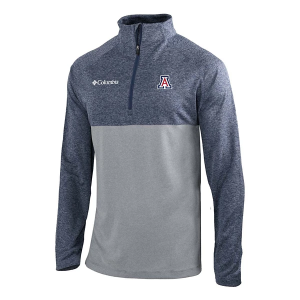 Arizona Wildcats Columbia Rockin' It Pullover 1/4 Zip Small Collegiate Navy