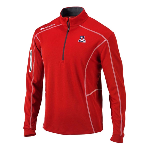 Arizona Wildcats Columbia Shotgun 1/4 Zip Small Intense Red