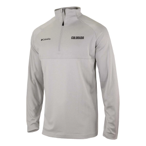 Colorado Buffaloes Columbia Rockin' It Alternate Logo 1/4 Zip Large Nimbus Grey