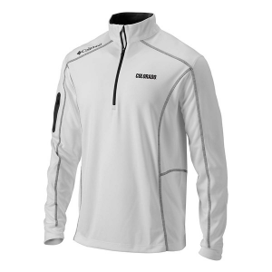 Colorado Buffaloes Columbia Shotgun Alternate Logo 1/4 Zip Large White