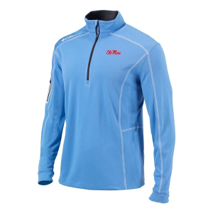 Mississippi Rebels Columbia Shotgun 1/4 Zip Large White Cap